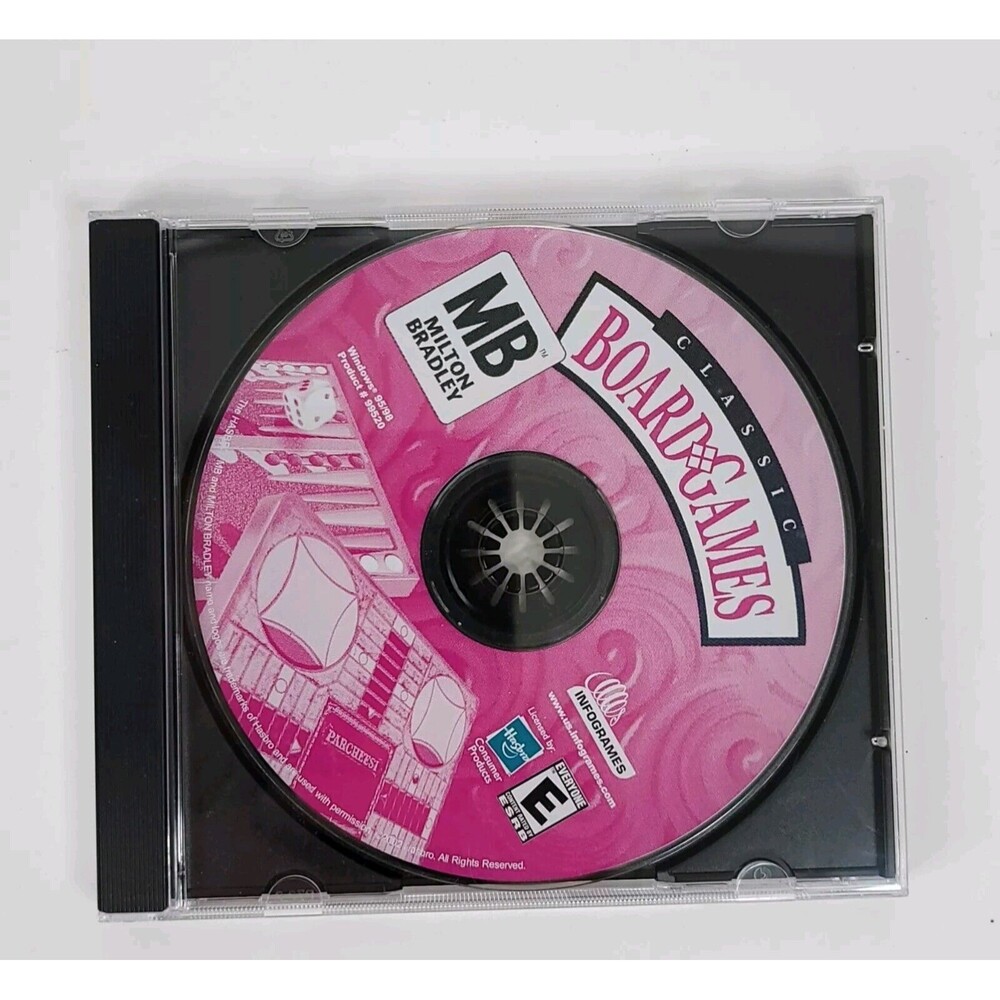 Classic Board Games PC Milton Bradley Game